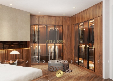 Tủ quần áo gỗ óc chó TA- 36 